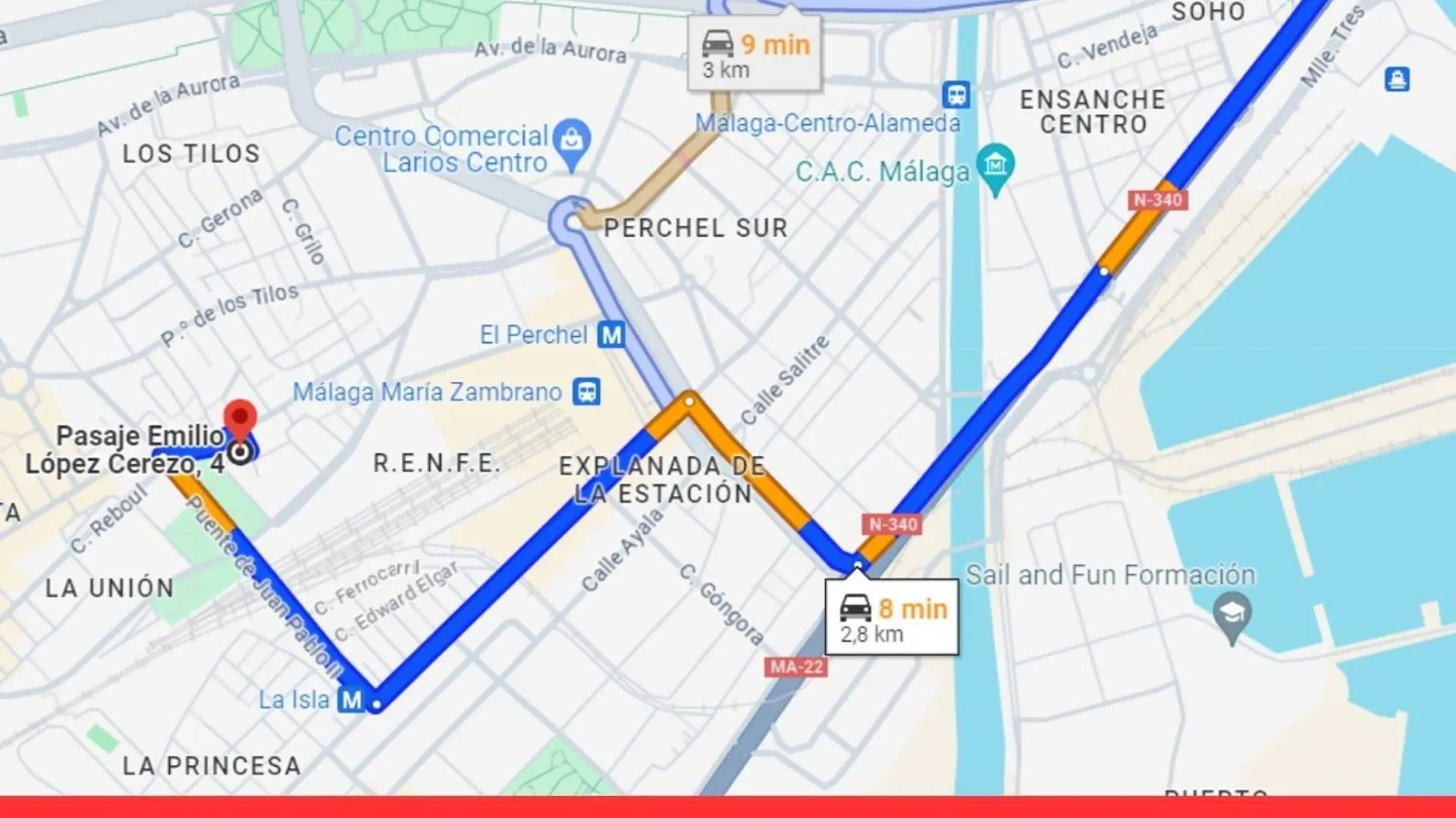 Estudio Maria Zambrano A Pasos De La Estacion マラガ アパート